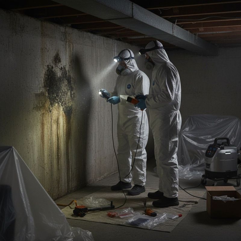 Mold Detection in Frisco, TX